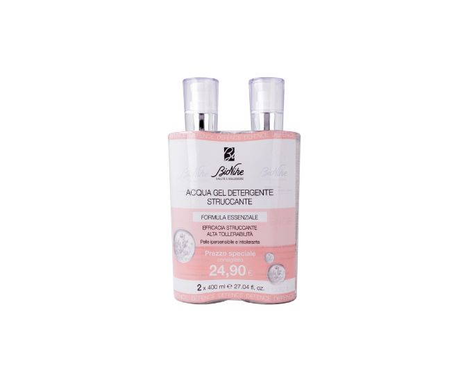 DEFENCE ACQUA GEL DETERGENTE STRUCCANTE CONFEZIONE DOPPIA - 2X400ml - FarmaLucia