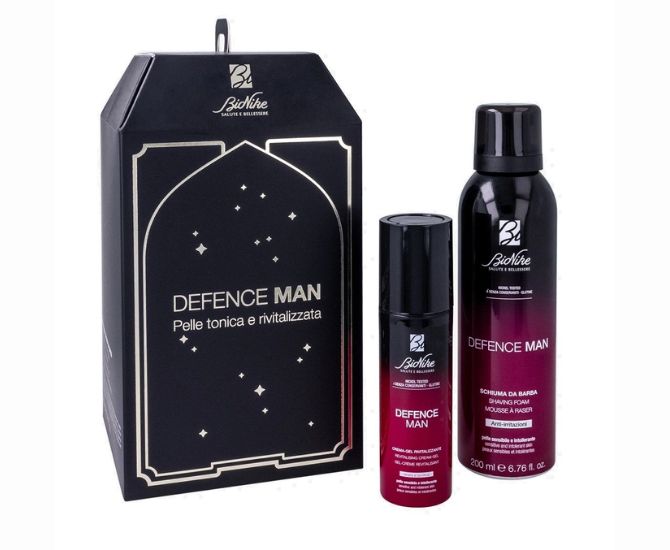 defence-man-kit-natale-2024-safe-shave-schiuma-da-barba-antiirritazioni-200-ml-crema-gel-rivitalizzante-50-ml