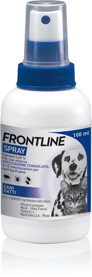 FRONTLINE SPRAY*FL 100ML+POMP - FarmaLucia