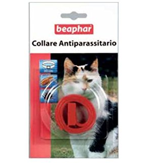 COLLARE ANTIPAR*ROSSO GATTO - FarmaLucia