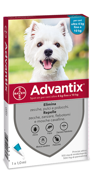 ADVANTIX SPOT ON*1PIP 4-10KG - FarmaLucia
