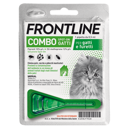 FRONTLINE COMBO*1PIP GATTI/FUR - FarmaLucia