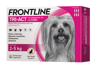 FRONTLINE TRI-ACT*6PIP 2-5KG - FarmaLucia