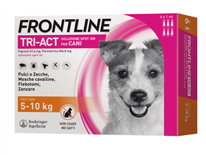 FRONTLINE TRI-ACT*6PIP 5-10KG - FarmaLucia