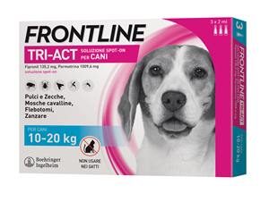 FRONTLINE TRI-ACT*3PIP 10-20KG - FarmaLucia