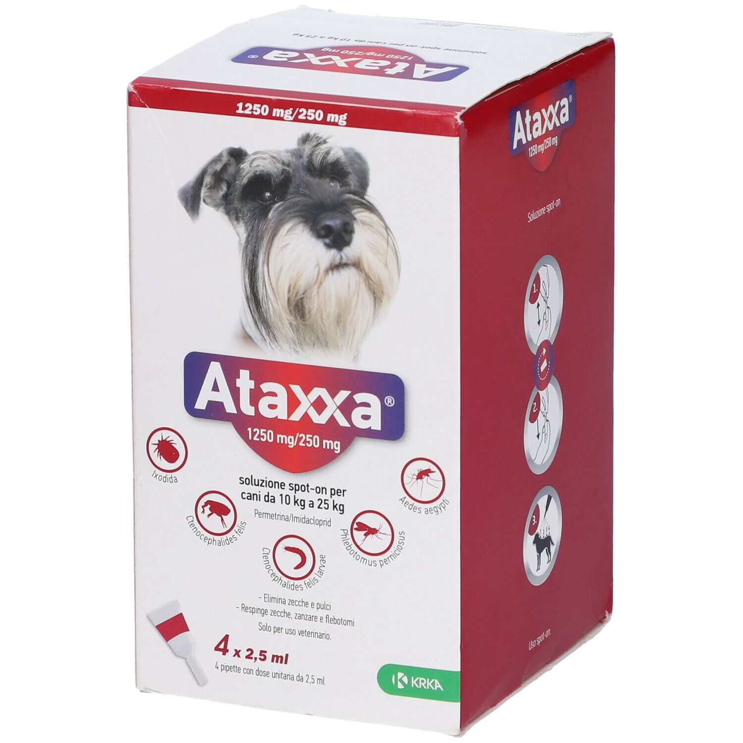 ATAXXA SPOTON*4PIP 10-25KG - FarmaLucia