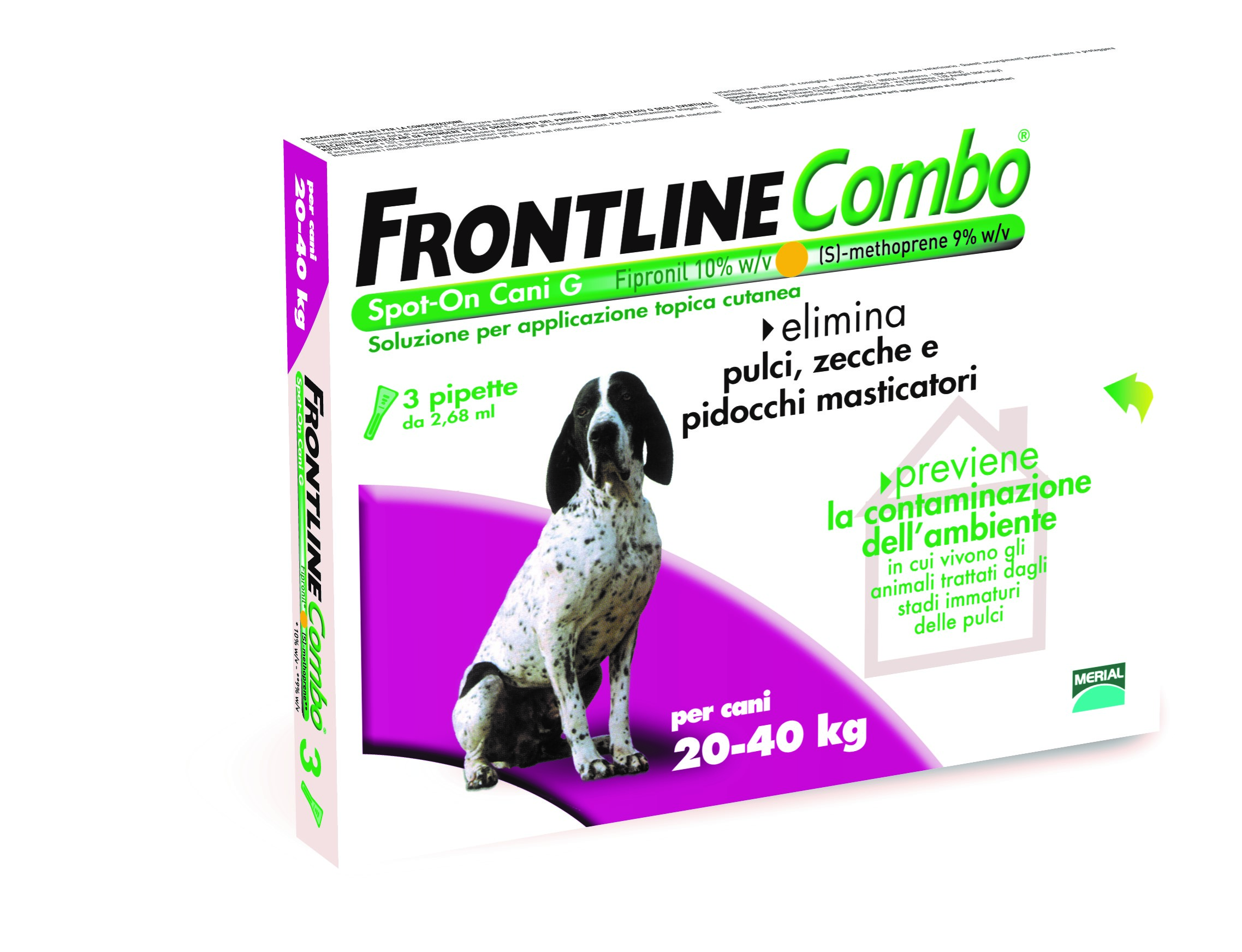 FRONTLINE COMBO*3PIP 20-40KG C - FarmaLucia