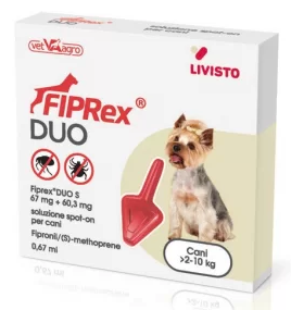 FIPREX DUO S*1PIP 2-10KG CANI - FarmaLucia