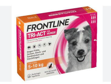 FRONTLINE TRI-ACT*3PIP 5-10KG - FarmaLucia