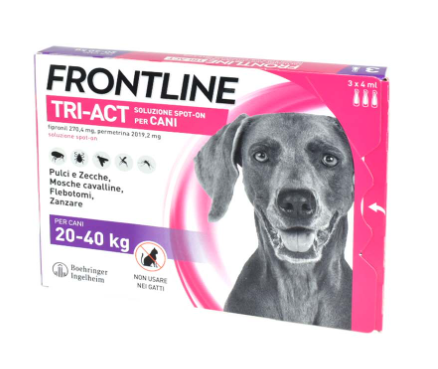 FRONTLINE TRI-ACT*3PIP 20-40KG - FarmaLucia