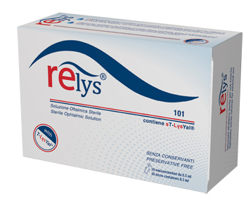 RELYS MONODOSE SOLUZIONE OFTALMICA 30 MINICONTENITORI DA 0,5 ML SENZA CONSERVANTI - FarmaLucia