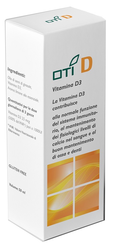 OTI D VITAMINA D3 GOCCE 50ML - FarmaLucia
