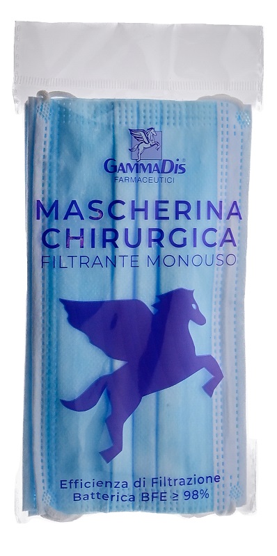 MASCHERINA CHIRURGICA 3 PEZZI GAMMADIS - FarmaLucia