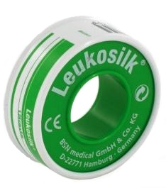 CEROTTO IN ROCCHETTO LEUKOSILK IPOALLERGENICO BIANCO 1,25X500 CM - FarmaLucia