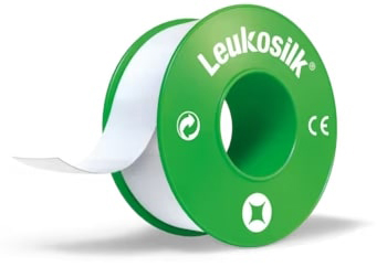 CEROTTO IN ROCCHETTO LEUKOSILK IPOALLERGENICO BIANCO 2,5X500 CM - FarmaLucia