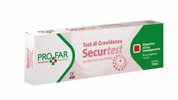 SECURTEST GRAVIDANZA 1 TEST PROFAR - FarmaLucia