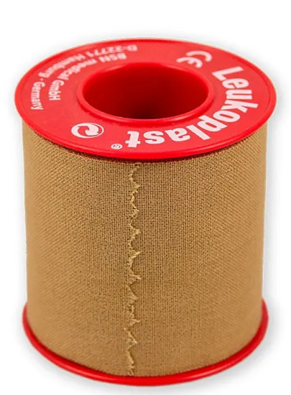 CEROTTO CHIRURGICO PER FISSAGGIO MEDICAZIONI IN ROCCHETTO LEUKOPLAST SUPPORTO VISCOSA COLOR PELLE MASSA ADESIVA CAUCCIU' OSSIDO DI ZINCO 10X500CM - FarmaLucia