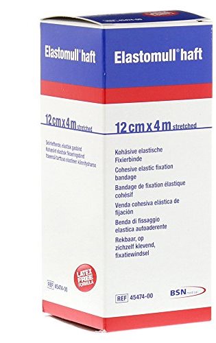 BENDA ELASTICA AUTOADESIVA ELASTOMULL HAFT COMPRESSIONE FORTE 12X400 CM - FarmaLucia