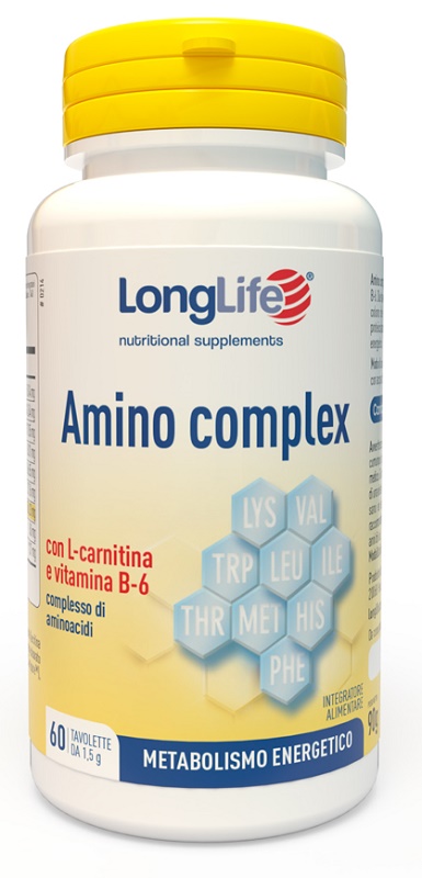 LONGLIFE AMINO COMPLEX 60 TAVOLETTE - FarmaLucia