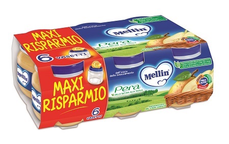 MELLIN OMOGENEIZZATO PERA 100 G 6 PEZZI - FarmaLucia