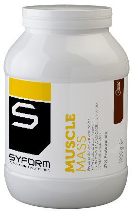 MUSCLE MASS CACAO 1200 G - FarmaLucia