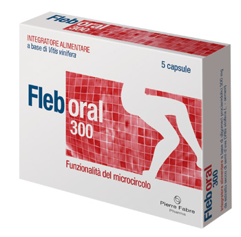 FLEBORAL 300 5 CAPSULE - FarmaLucia