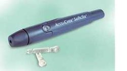 PENNA PUNGIDITO ACCU-CHEK SOFTCLIX + 25 LANCETTE SOFTCLIX + MANUALE DI UTILIZZO - FarmaLucia