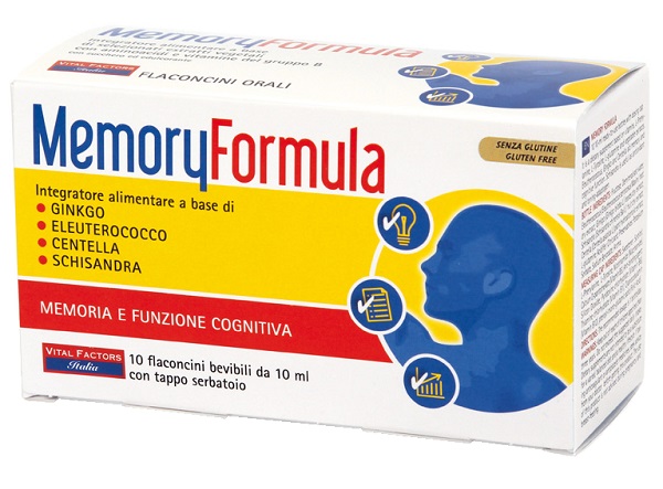 MEMORY FORMULA 10 FLACONCINI 10 ML - FarmaLucia