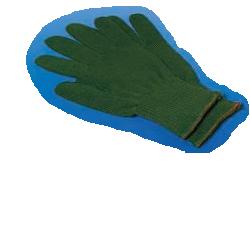GUANTO IN PURO COTONE MISURA 7,5 IN FILO VERDE TRASPIRANTE ED ASSORBENTE 50 PEZZI - FarmaLucia