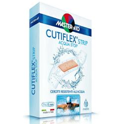 CEROTTO MASTER-AID CUTIFLEXMED STRIP TRASPARENTE IMPERMEABILE SUPPORTO IN POLIURETANO SUPER 10 PEZZI - FarmaLucia