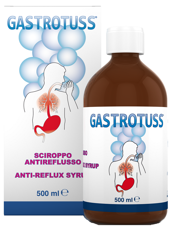 SCIROPPO ANTIREFLUSSO GASTROTUSS 500 ML - FarmaLucia