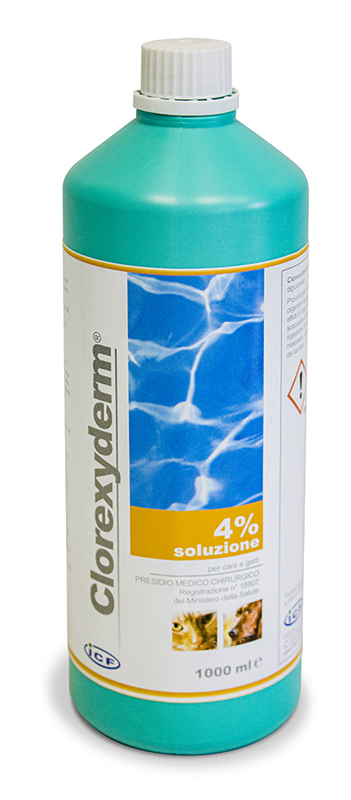 CLOREXYDERM SOLUZIONE 4% 1000 ML - FarmaLucia