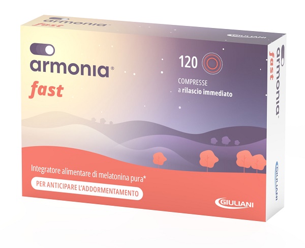 ARMONIA FAST 1 MG MELATONINA 120 COMPRESSE - FarmaLucia