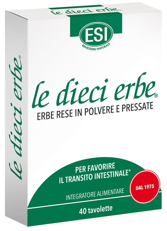 ESI LE DIECI ERBE 40 TAVOLETTE - FarmaLucia