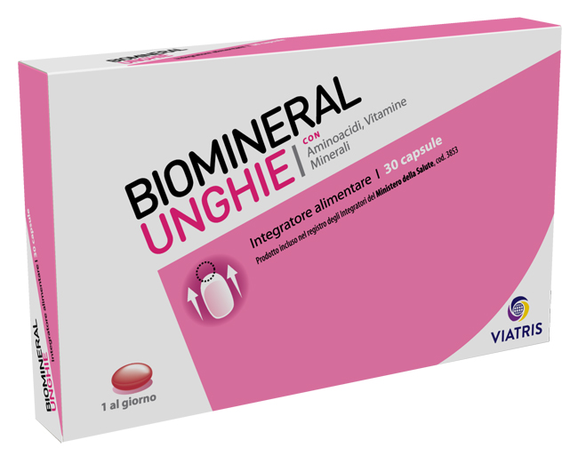 BIOMINERAL UNGHIE 30 CAPSULE - FarmaLucia