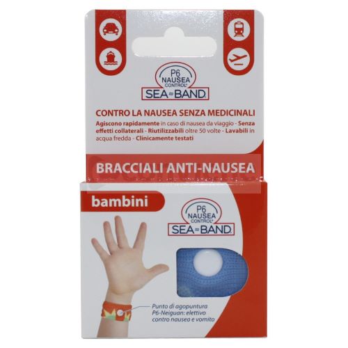 BRACCIALE ANTI NAUSEA PER BAMBINI P6 NAUSEA CONTROL 2 PEZZI - FarmaLucia