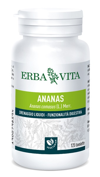 ANANAS 125 TAVOLETTE 400 MG - FarmaLucia