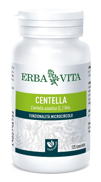 CENTELLA ASIATICA 125 TAVOLETTE 400 MG - FarmaLucia