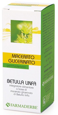 BETULLA LINFA MACERATO GLICERINATO 50 ML - FarmaLucia