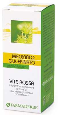 VITE ROSSA MACERATO GLICERINATO 50 ML - FarmaLucia