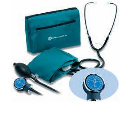 SFIGMOMANOMETRO ANEROIDE MANUALE DA BRACCIO CON FONENDOSCOPIO MODELLO POCKET  ALTA PRECISIONE  BRACCIALE IMPERMEABILE REGOLABILE  VALVOLA DI RILASCIO PROFESSIONALE - FarmaLucia