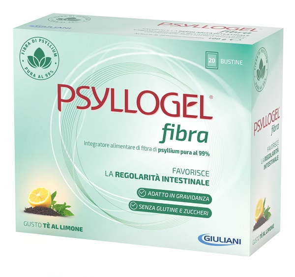 PSYLLOGEL FIBRA TE LIMONE 20 BUSTINE - FarmaLucia