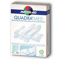 CEROTTO MASTER-AID QUADRA DERMOATTIVO FORMATI ASSORTITI 20 PEZZI - FarmaLucia