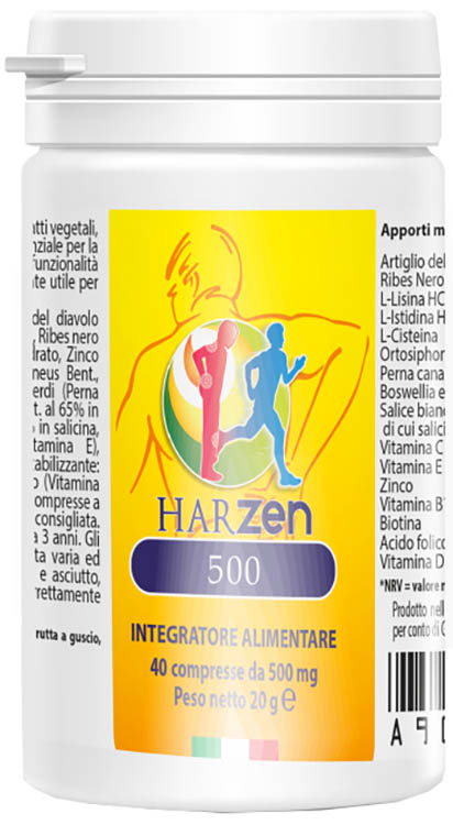 HARZEN 500 40 COMPRESSE - FarmaLucia