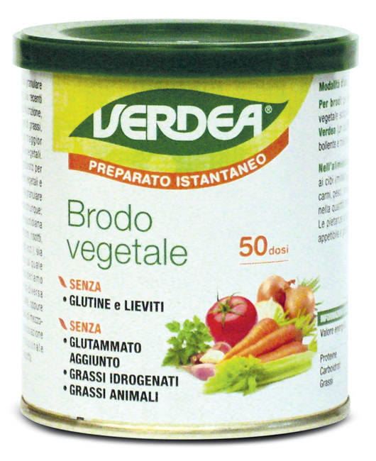 VERDEA PREPARATO ISTANTANEO BRODO VEGETALE 200 G - FarmaLucia