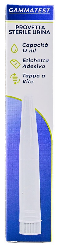 PROVETTA STERILE PER URINA 12ML GAMMADIS - FarmaLucia