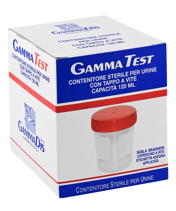 CONTENITORE STERILE PER LA RACCOLTA URINA 120 ML GAMMADIS - FarmaLucia