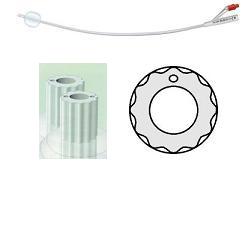 CATETERE VESCICALE IN SILICONE PROFILCATH PLUS SCANALATO 2 VIE CH16 LUNGHEZZA 31 CM PUNTA CILINDRICA 2 FORI CONTRAPPOSTI PALLONCINO 5 ML 1 PEZZO - FarmaLucia