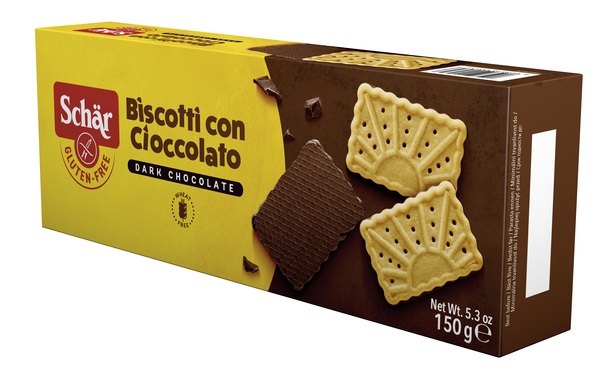 SCHAR BISCOTTO CON CIOCCOLATO DARK CHOCOLATE 150 G - FarmaLucia