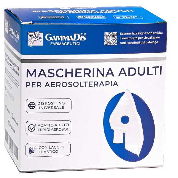 MASCHERINA IN PLASTICA UNIVERESALE AEROSOL GAMMADIS - FarmaLucia